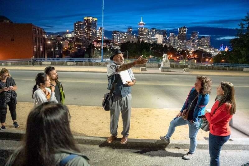 Vancouver: The Forbidden Vancouver Tour - Maple Tree Square Finish, With Bars and Dinner Nearby