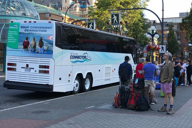 Vancouver to Victoria - Coach Bus Transfer - The mid-trip ferry crossing: Tsawwassen to Swartz Bay, without the scramble