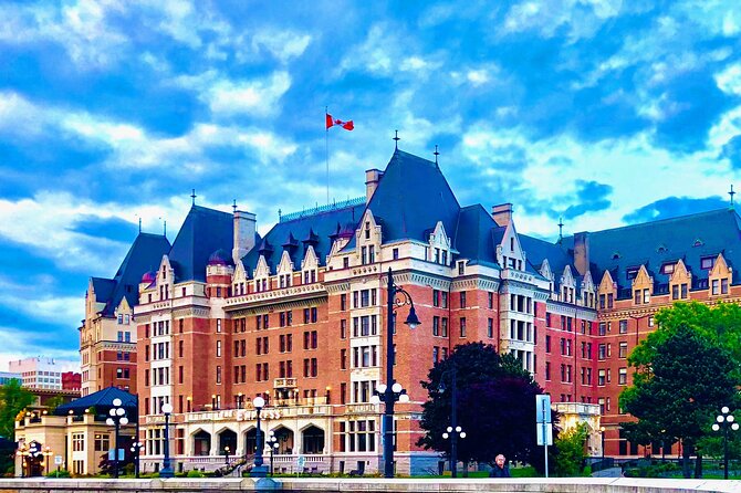 Vancouver to Victoria day tour Private - Inner Harbour to Empress Hotel, your waterfront stretch