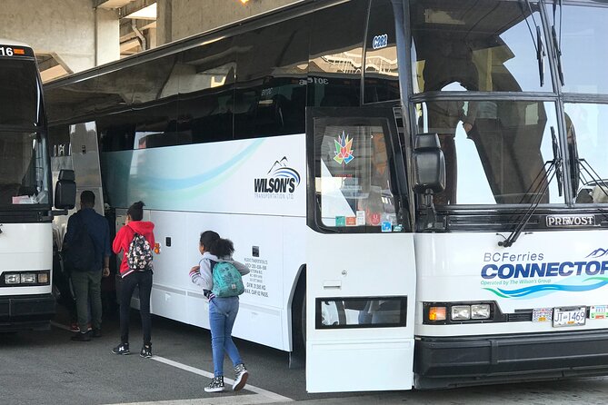 Vancouver to Victoria - Vancouver Airport (YVR) Pickup - Coach Bus Transfer - Swartz Bay to downtown Victoria: arriving by the Empress