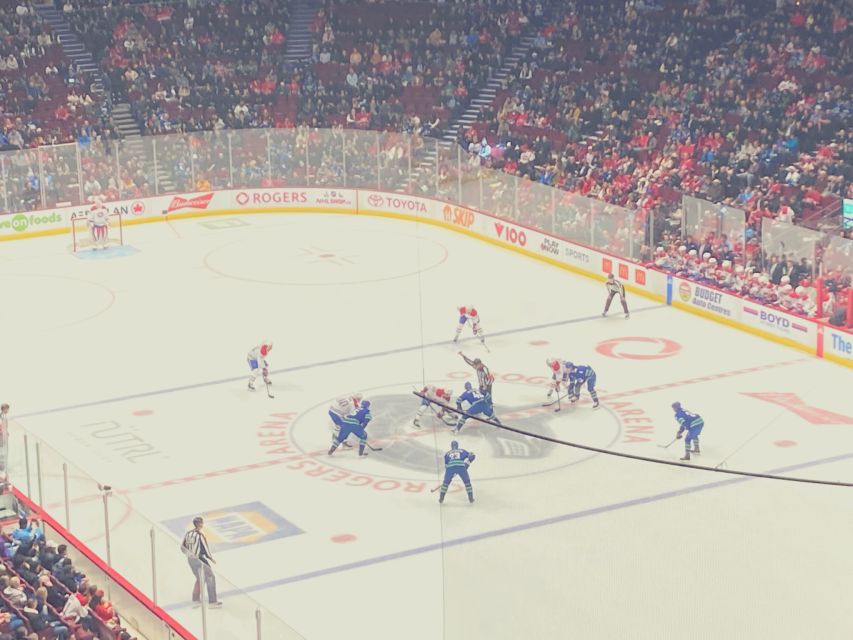 Vancouver: Vancouver Canucks Ice Hockey Game Ticket - Rules That Affect Your Comfort: What You Can Bring