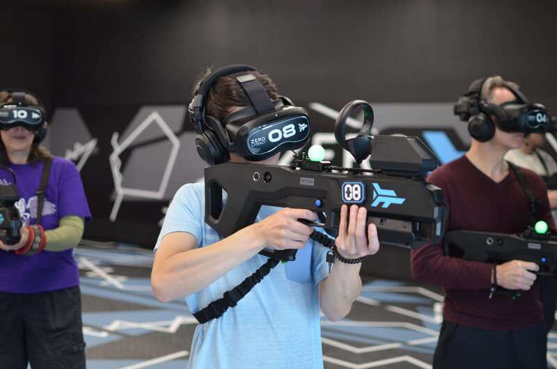 Vancouver: Virtual Reality by Zero Latency - Outbreak - Small Group Team Play and the Zombie or Robot Choice