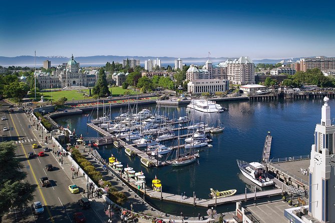Victoria & Butchart Gardens Tour with Gulf Islands Cruise Ferry - Victoria in limited time: Inner Harbour, Chinatown, and Empress Hotel photos