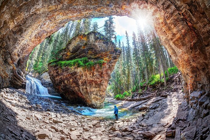 Yoho, Banff National Park, Okanagan Lake 4-Day Tour from VR - Day 2: Last Spike, Yoho drive-through, Vermilion Lake, Bow Falls, and Banff Gondola plus optional hot springs